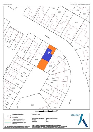 Floorplan - Iepenlaan 26, 4921 DR Made